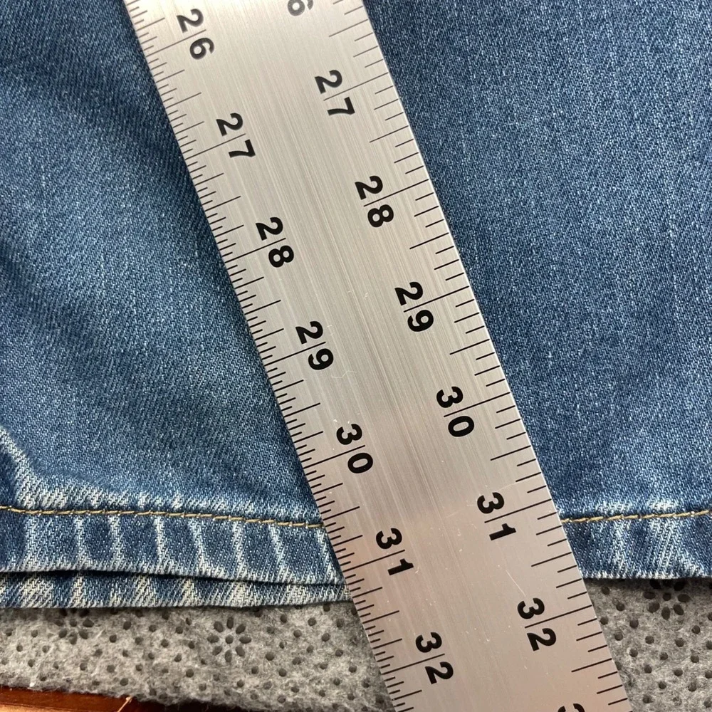 Levis 514 Straight Fit Jeans Mens 40x32 Blue Denim Medium Wash Stretch Pants
